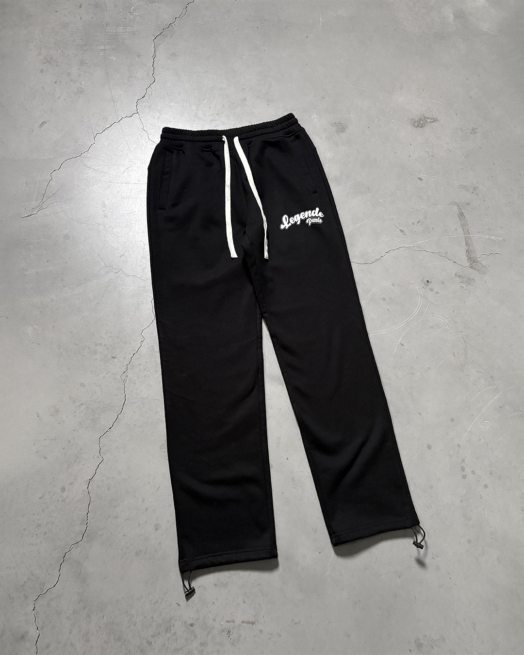 GUM LOGO JOGGER - BLACK
