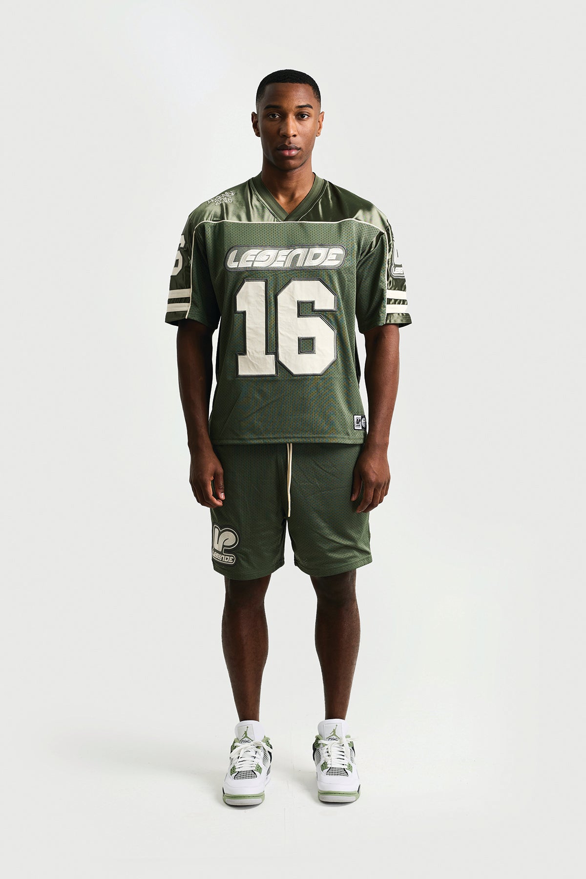 MESH SHORT - KHAKI
